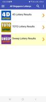SG Lotto- 4d TOTO Sweep Result screenshot 1