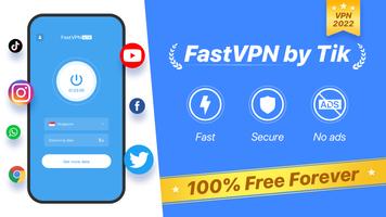 FastVPN by Tik: Fast & Secure Plakat