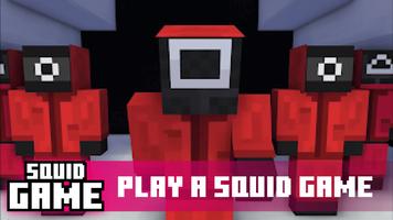 Squid game mod for MCPE 海報