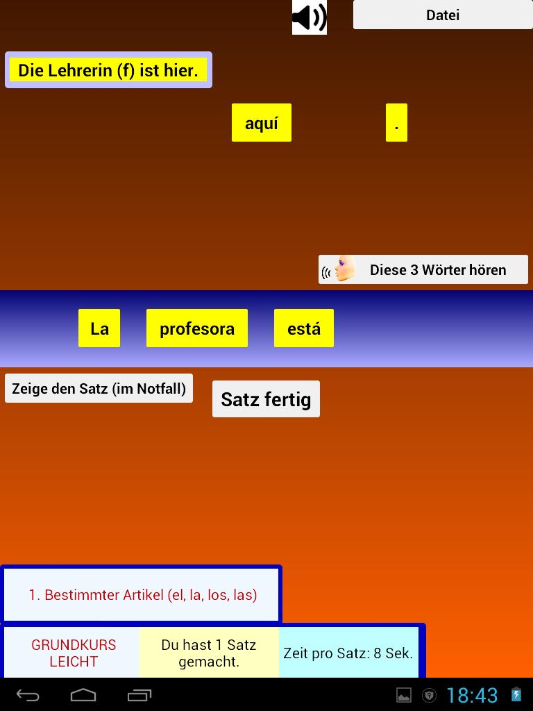 Spanische Grammatik Ausgesprochen G For Android Apk Download