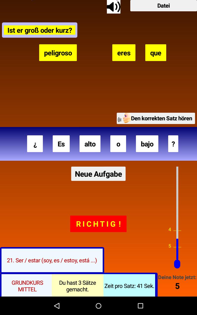 Spanische Grammatik Ausgesprochen G For Android Apk Download