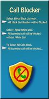 Call Blocker Plakat