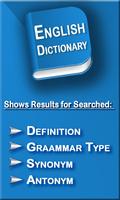 English Dictionary ポスター