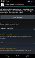 Shake Screen On Off โปสเตอร์