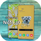 Galaxy Note 30 Theme Wallpaper أيقونة