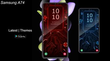 Samsung A74 Launcher Wallpaper скриншот 1