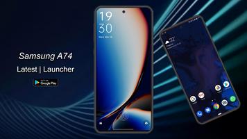 Samsung A74 Launcher Wallpaper скриншот 2