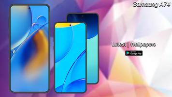 Samsung A74 Launcher Wallpaper скриншот 3