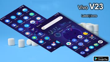 Vivo V23 Launcher & Wallpaper capture d'écran 3