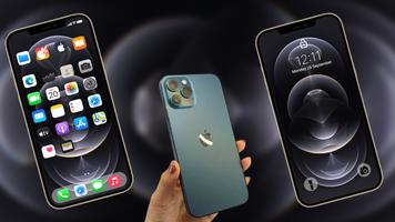 HiPhone Launcher, Phone 16 poster