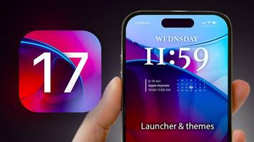iPhone 17 Launcher & Themes Affiche