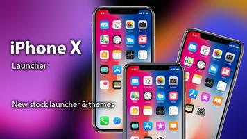 iPhone X Launcher For Android poster