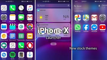 iPhone X Launcher For Android screenshot 2