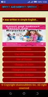 Direct and Indirect Speech capture d'écran 1