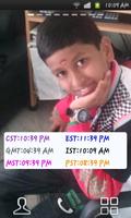 Timezone Widget الملصق