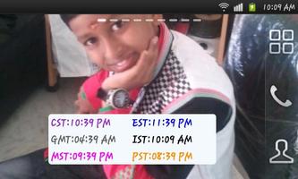 Timezone Widget স্ক্রিনশট 1