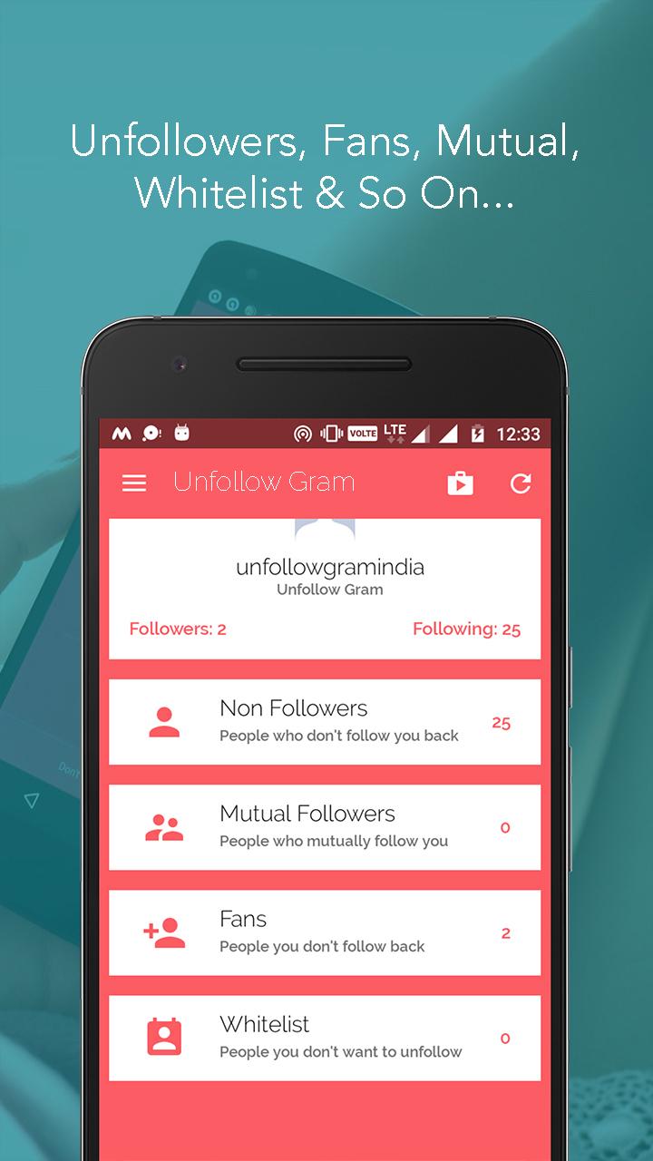 Unfollow Gram - Fans & Unfollowers for Instagram APK 1.10 for Android