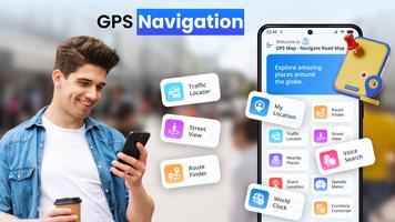 Location Finder - GPS Map Affiche