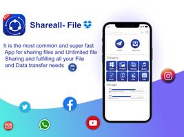 Shareall Files - Share app постер