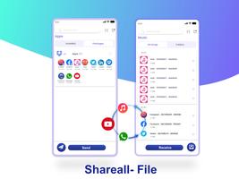 Shareall Files - Share app 스크린샷 1