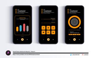 Shared KLWP Themes Vol 2 Affiche