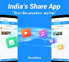 SHARE Lite - Share & File Transfer App, Share it পোস্টার