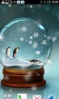 Snowy Globe Affiche