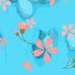 流れ桜　ライブ壁紙