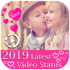 2019 all latest Video status : Full Screen Video أيقونة