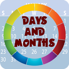 Days & Months Flashcards icône