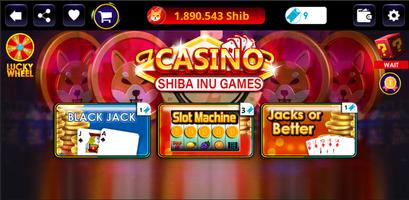 Shiba Inu Game Slot Crypto Plakat