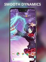 Shining magic girl live wallpaper screenshot 1