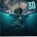 Ships and Monsters - 3D