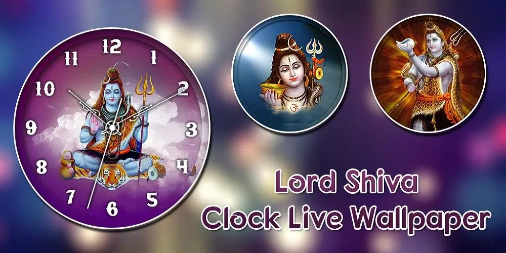 Lord Shiva Clock Live Wallpaper HD APK for Android Download