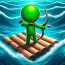 Ocean War: Raft Survival 3D APK