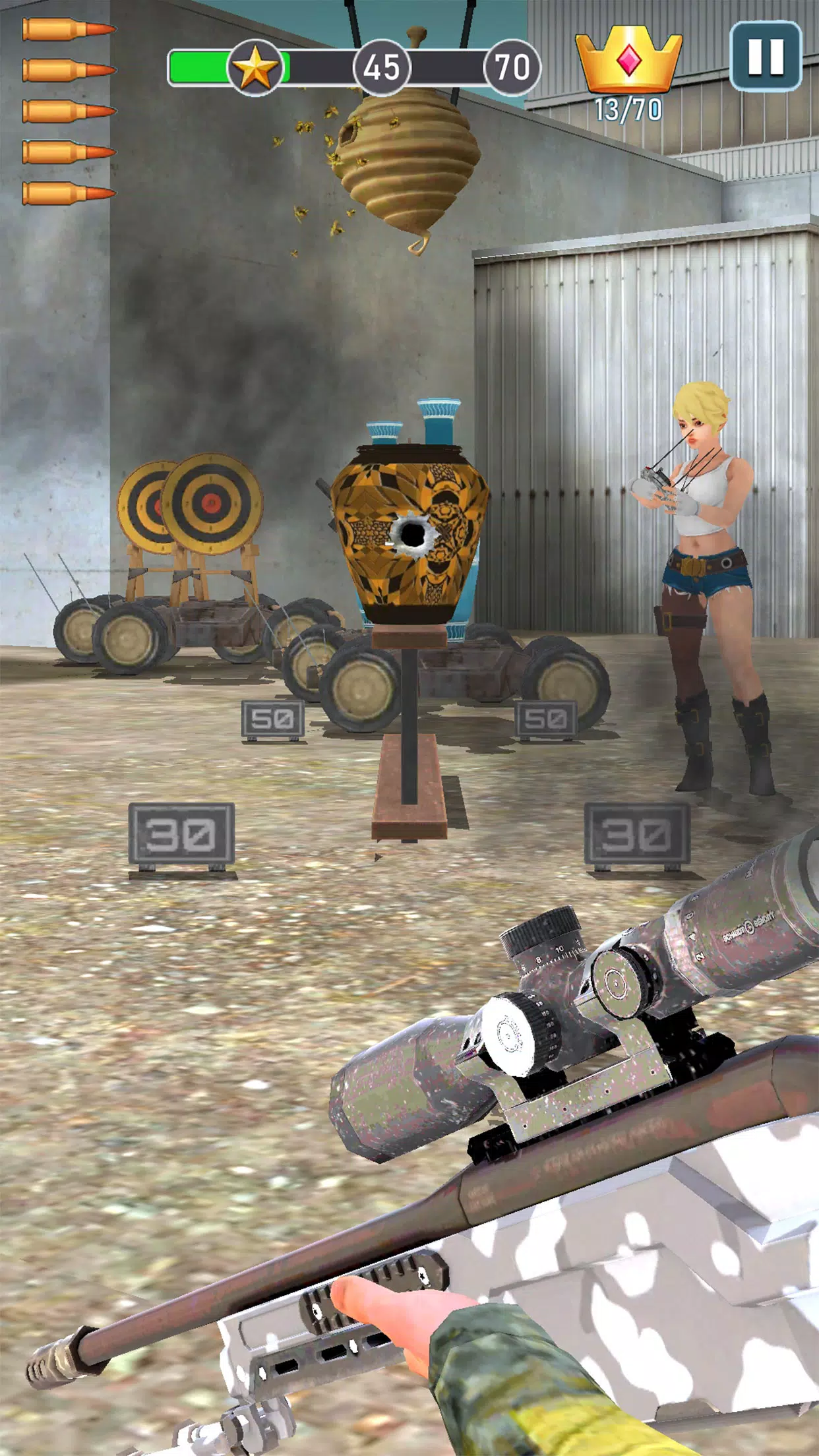 Shooting Fire:Sniper Range