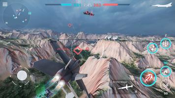 Kombat Udara: Permainan Perang syot layar 1