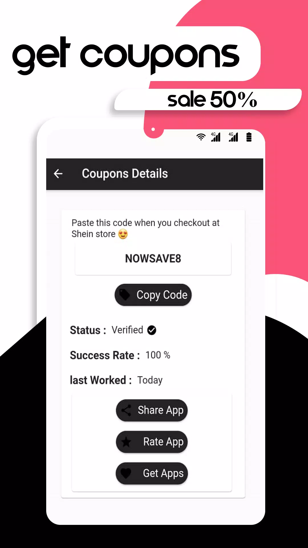 Descarga de APK de Fashion Coupons for Shein - Promo Codes & Deals para  Android