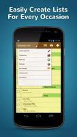 Grocery Shopping List Ease App capture d'écran 2