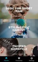 Penteados para cabelo curto imagem de tela 1