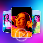 Video maker with photo & music icono