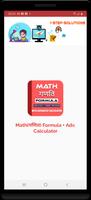 Math Formula in Hindi and Engl Affiche