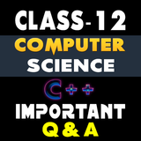 Class 12 Computer Science (C++) important question icono