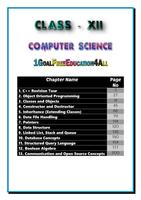 Class 12 Computer Science (C++) important question Screenshot 1