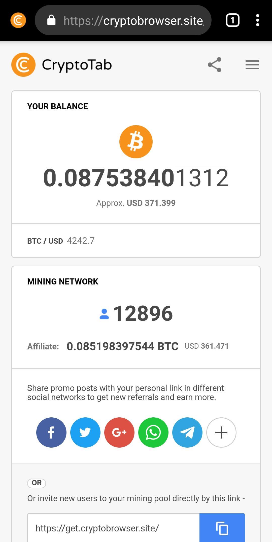Cryptotab browser apk for pc