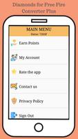 1 Schermata Diamantes para Free Firee Plus