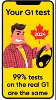 G1 driver's test Ontario 2024 पोस्टर