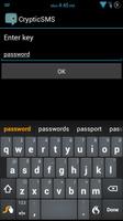 CrypticSMS capture d'écran 2