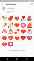 Love Stickers स्क्रीनशॉट 2