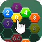 Six - Sided Number Merge أيقونة